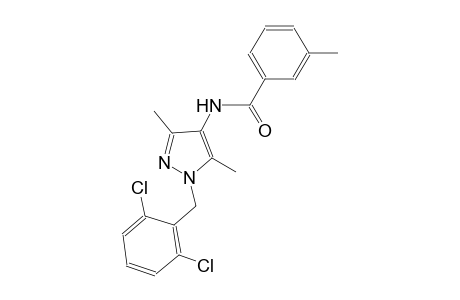 N-[1-(2,6-dichlorobenzyl)-3,5-dimethyl-1H-pyrazol-4-yl]-3-methylbenzamide
