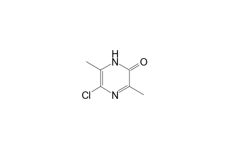 5-chloranyl-3,6-dimethyl-1H-pyrazin-2-one