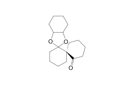 Dispiro[(3aS,7aS)-hexahydroc1,3-benzodioxole-2,1'-cyclohexane-2',1"-(1"R)-cyclohexane]-2"-one