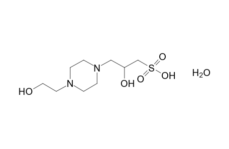 beta-hydroxy-4-(2-hydroxyethyl)-1-piperrazinepropanesulfonic acid, hydrate