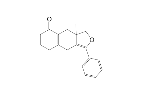 3a,4,7,8-tetrahydro-3a-methyl-1-phenylnaphtho[2,3-c]furan-5(3H,6H,9H)-one