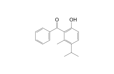 6-hydroxy-3-isopropyl-2-methylbenzophenone