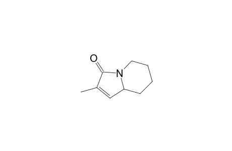2-Methyl-6,7,8,8a-tetrahydro-3(5H)-indolizinone