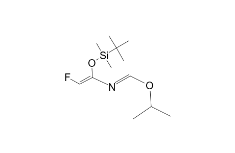 4-Fluoro-1-isopropoxy-3-t-butyldimethylsiloxy-2-aza-1,3-butadiene