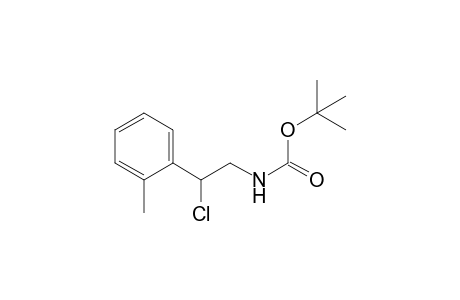 Tert-Butyl N-[2-Chloro-l-(o-tolyl)ethyl]carbamate