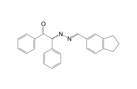 5-indancarboxaldehyde, azine with benzil (1.1)
