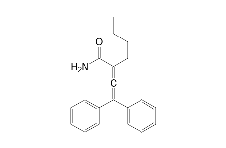2-(2,2-Diphenylethenylidene)hexanamide