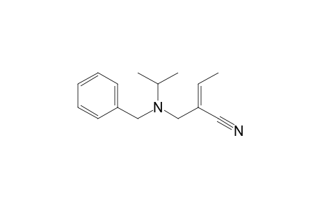 2-[(N-Benzyl-N-isopropylamino)methyl]-but-2-enenitrile