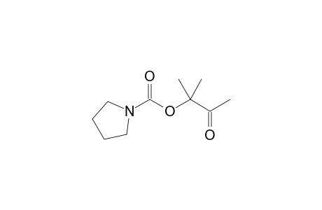 (1,1-dimethyl-2-oxo-propyl) pyrrolidine-1-carboxylate