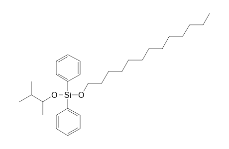 Silane, diphenyl(3-methylbut-2-yloxy)tridecyloxy-