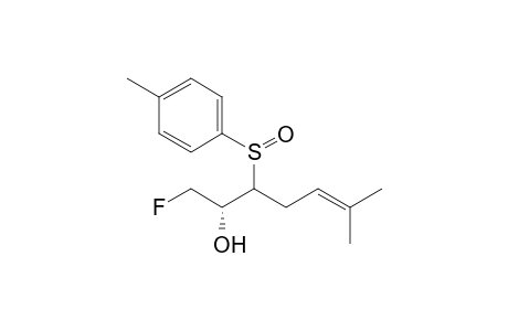 (2R)-6-Methyl-1-fluoro-3-[(4'-methylphenyl)sulfinyl]hept-5-en-2-ol