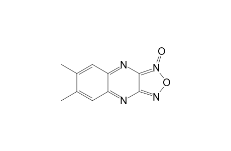 6,7-DIMETHYLFURAZANO-[3,4-B]-QUINOXALINE-1-OXIDE