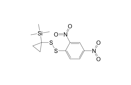 1-(Trimethylsilyl)cyclopropyl 2,4-dinitrophenyl disulfide