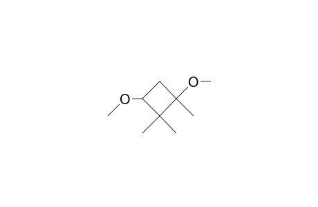 cis-1,3-Dimethoxy-1,2,2-trimethyl-cyclobutane