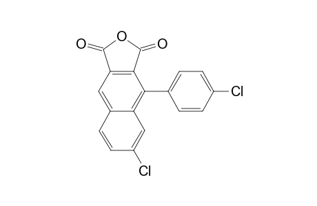 6-Chloro-4-(4-chlorophenyl)naphtho[2,3-c]furan-1,3-dione