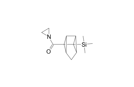 5-(TRIMETHYLSILYL)-TETRACYCLO-[3.2.0.0(2,7).0(4,6)]-HEPTAN-1-CARBOX-AZIRIDIDE
