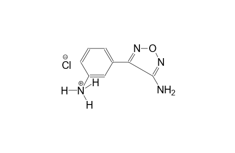 3-(4-amino-1,2,5-oxadiazol-3-yl)benzenaminium chloride