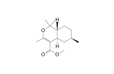 (4aR,6R,8aR)-1,1,3,6-tetramethyl-4a,5,6,7,8,8a-hexahydro-2-benzopyran-4-carboxylic acid methyl ester