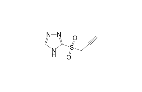 4H-1,2,4-triazole, 3-(2-propynylsulfonyl)-