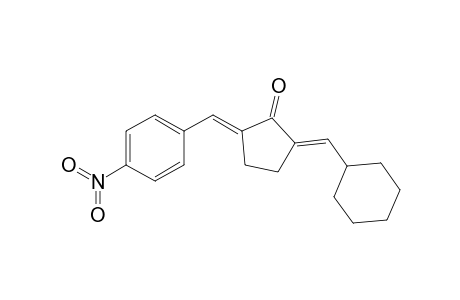 2-(cyclohexylmethylene)-5-[(4-nitrophenyl)methylene]cyclopentanone