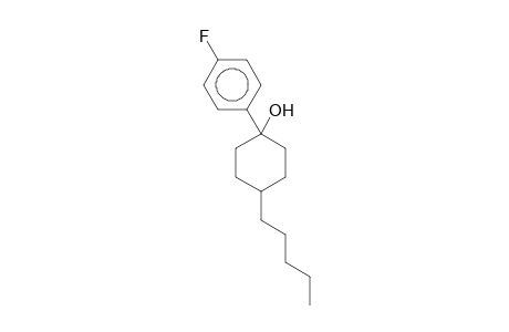 Cyclohexanol, 1-(4-fluorophenyl)-4-pentyl-