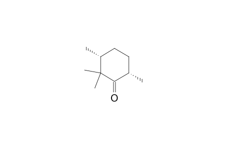 Cyclohexanone, 2,2,3,6-tetramethyl-, cis-