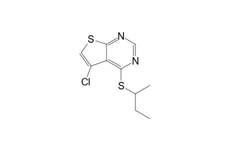 Thieno[2,3-d]pyrimidine, 5-chloro-4-[(1-methylpropyl)thio]-