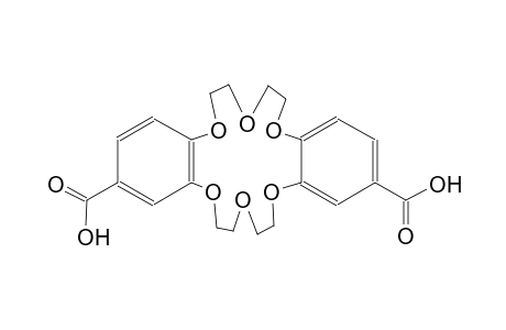 6,7,9,10,17,18,20,21-octahydrodibenzo[b,k][1,4,7,10,13,16]hexaoxacyclooctadecin-2,14-dicarboxylic acid
