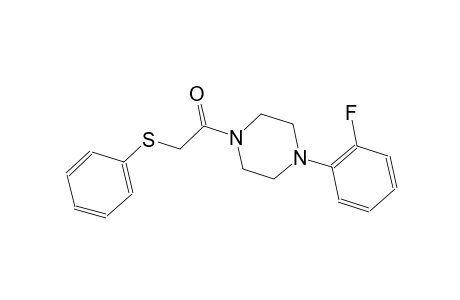 1-(2-fluorophenyl)-4-[(phenylsulfanyl)acetyl]piperazine