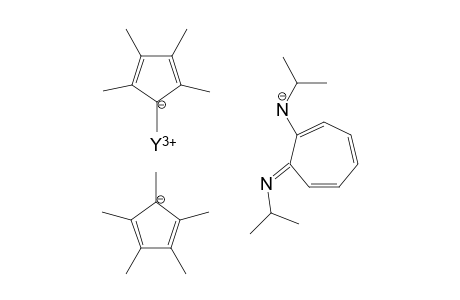 yttrium(III) (E)-isopropyl(7-(isopropylimino)cyclohepta-1,3,5-trien-1-yl)amide bis(1,2,3,4,5-pentamethylcyclopenta-2,4-dien-1-ide)