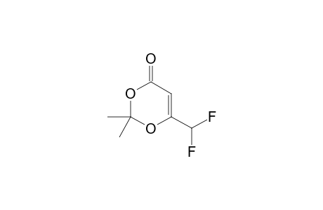 6-(Difluoromethyl)-2,2-dimethyl-1,3-dioxin-4(4H)-one
