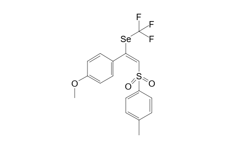 1-[(E)-2-(4-methoxyphenyl)-2-[(trifluoromethyl)selanyl]ethenesulfonyl]-4-methylbenzene