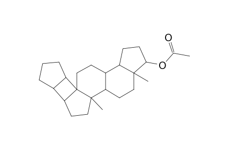 Cyclopenta[a]cyclopenta[3',4']cyclobuta[1',2':2,3]cyclopenta[1,2-f]naphthalen-3-ol,eicosahydro-3a,5b-dimethyl-,acetate