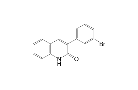 3-(3-Bromophenyl)quinolin-2(1H)-one