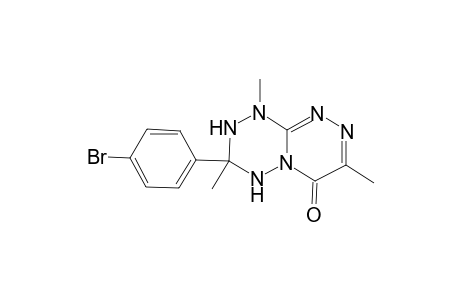 3-(4-Bromophenyl)-1,3,7-trimethyl-1,2,3,4-tetrahydro-6H-[1,2,4]triazino[4,3-b][1,2,4,5]tetraazin-6-one