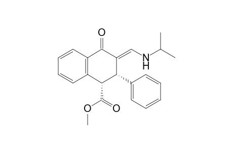 cis-2-[Isopropylaminomethylidene]-3-phenyl-3,4-dihydro-1(2H)-naphthalenone-4-carboxylic acid methyl ester