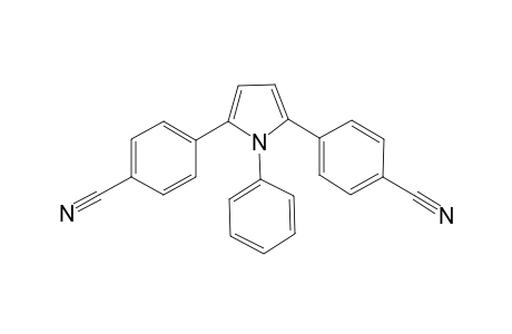 N-Phenyl-2,5-bis(4-cyanophenyl)-1H-pyrrole