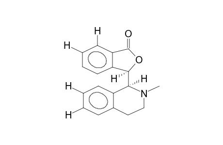 (+/-)-ERYTHRO-1-(1'-PHTHALIDYL)-2-METHYL-1,2,3,4-TETRAHYDROISOQUINOLINE