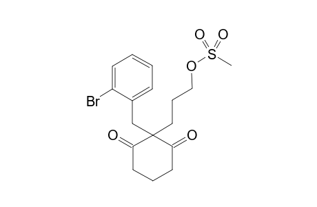 3-(1-(2-bromobenzyl)-2,6-dioxocyclohexyl)propyl methanesulfonate