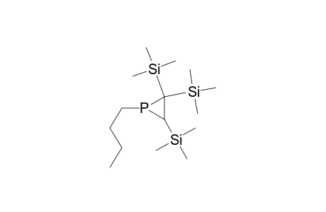 1-Butyl-2,2,3-tris(trimethylsilyl)-.lambda.(3)-phosphirane