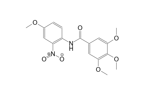 3,4,5-trimethoxy-N-(4-methoxy-2-nitrophenyl)benzamide