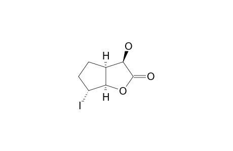 (3R,3aS,6R,6aR)-3-hydroxy-6-iodo-3,3a,4,5,6,6a-hexahydrocyclopenta[d]furan-2-one