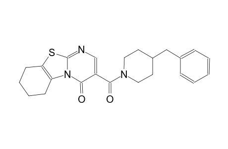 4H-pyrimido[2,1-b]benzothiazol-4-one, 6,7,8,9-tetrahydro-3-[[4-(phenylmethyl)-1-piperidinyl]carbonyl]-