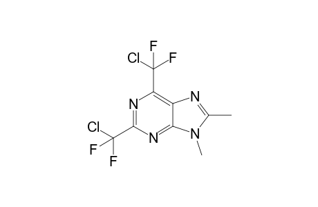 2,6-Bis(chlorodifluoromethyl)-8,9-dimethyl-9H-purine