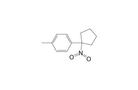 Benzene, 1-methyl-4-(1-nitrocyclopentyl)-