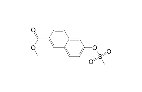 6-Methylsulfonyloxy-2-naphthalenecarboxylic acid methyl ester