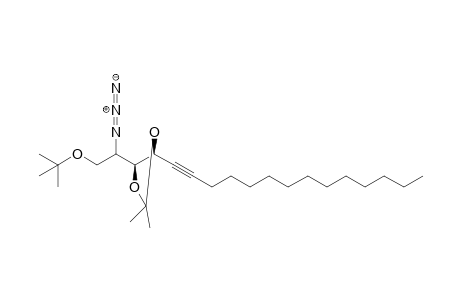 (2S,3S,4S)-2-Azido-1-tert-butyl-3,4-O-isopropylideneoctadec-5-yne-1,3,4-triol