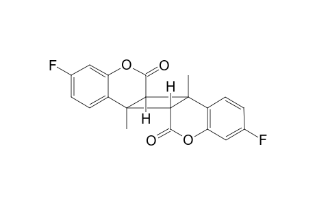 anti-7-Fluoro-4-methylcoumarin dimer
