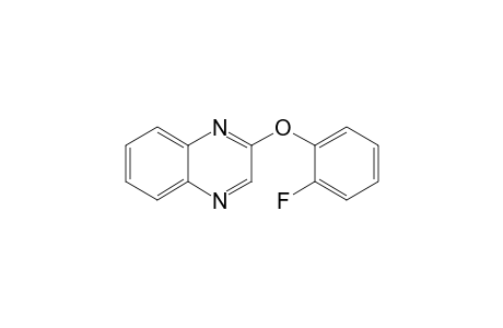 2-(2-Fluoranylphenoxy)quinoxaline