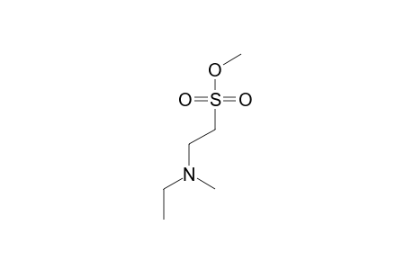 Ethanesulfonic acid, 2-(ethylmethylamino)-, methyl ester